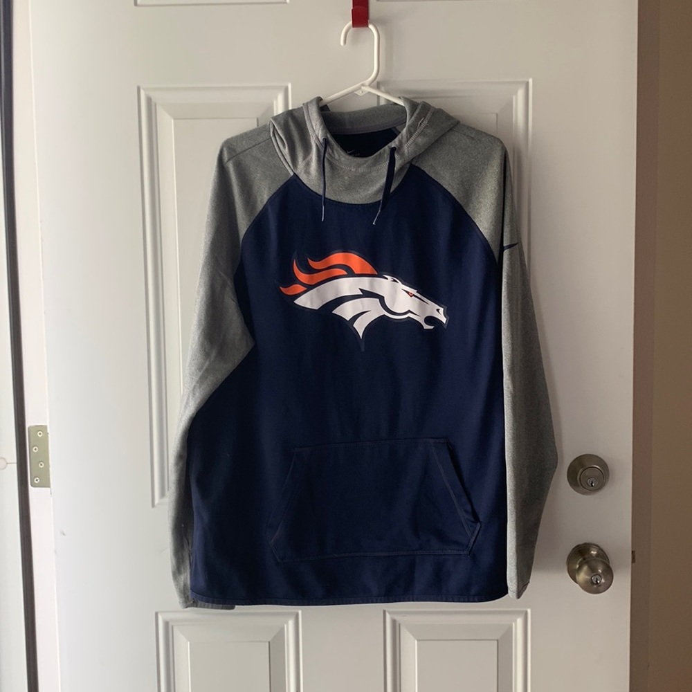 Denver Broncos Nike Therma-Fit Hoodie